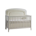 Crib to Double with Upholstered Panel Boucle Beige V166