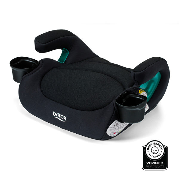 Backless Booster Car Seat – Raven Black V6449