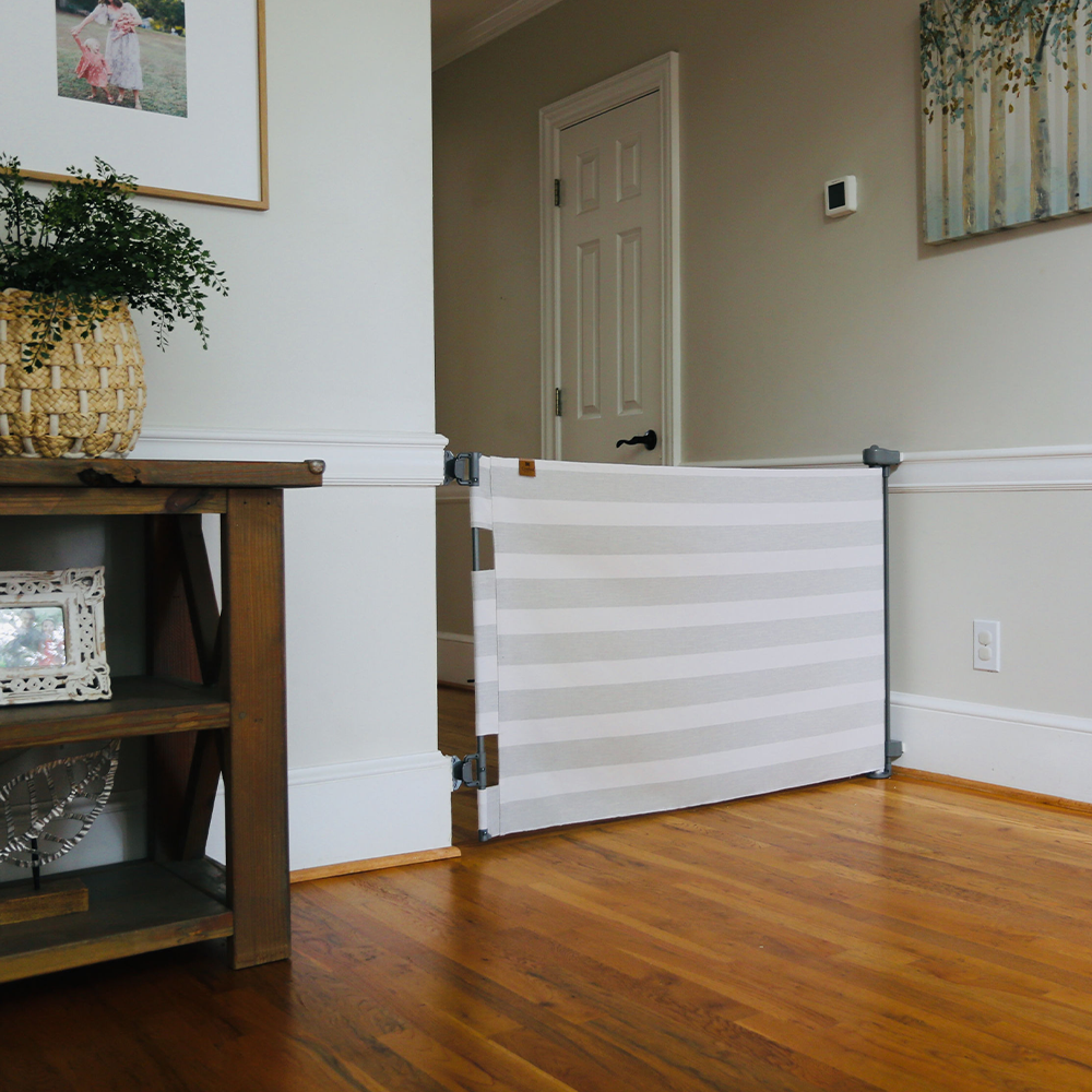 Baby & Pet Safety Gate with Crypton Fabric L135