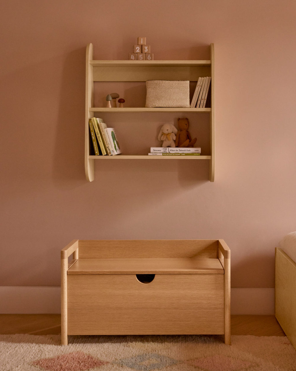 Birch Wall Shelf G203