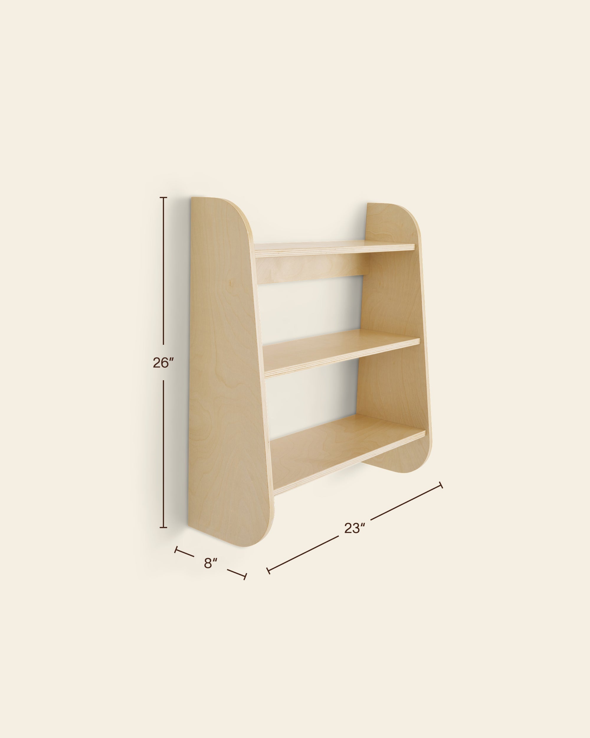 Birch Wall Shelf G203