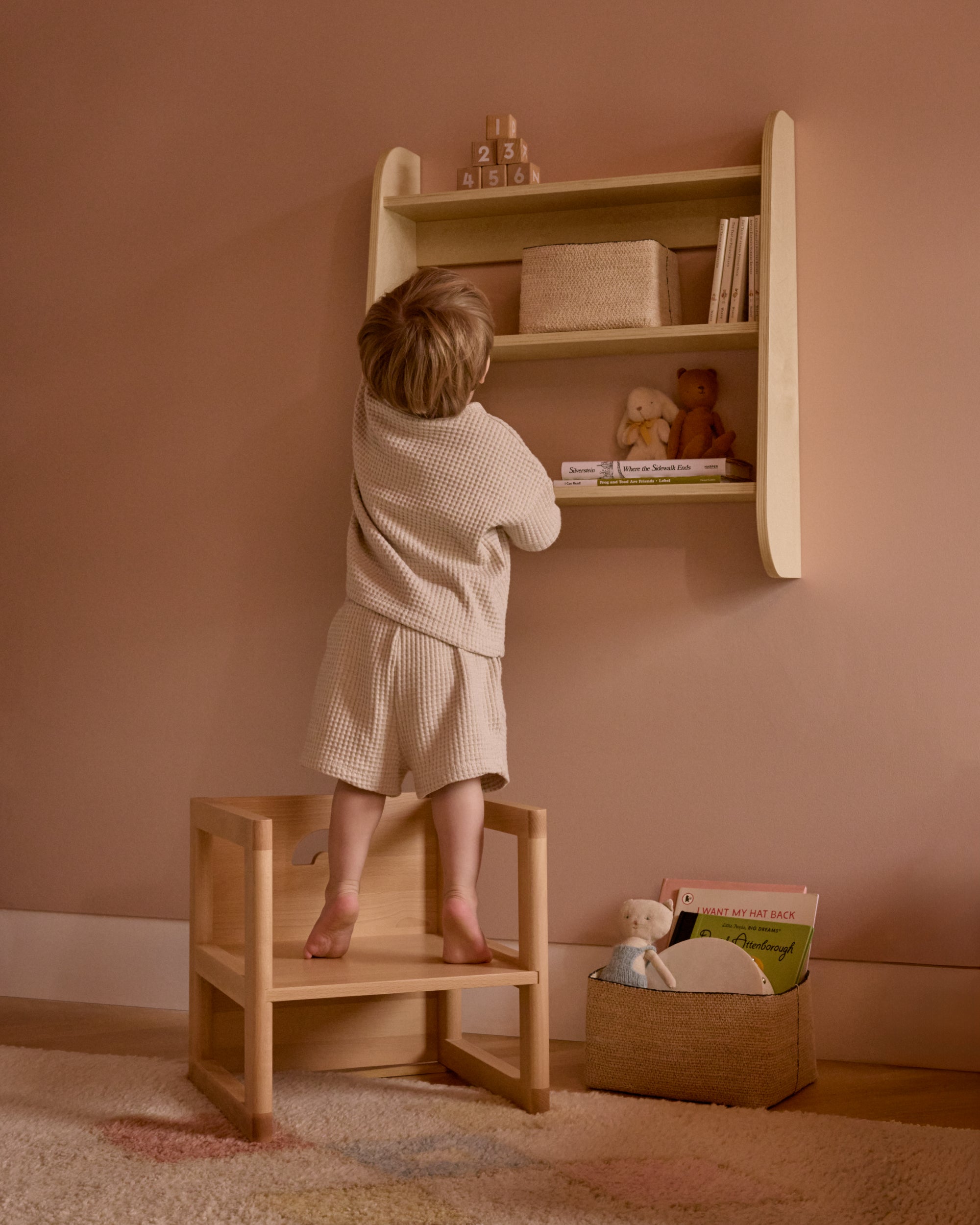 Birch Wall Shelf G203
