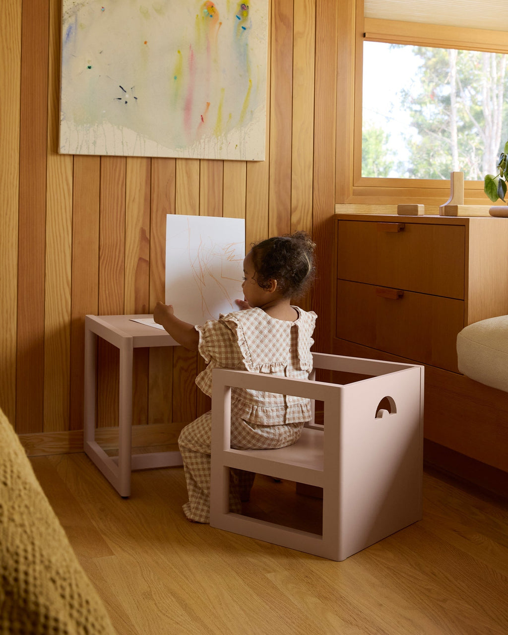 Toddler Table and Reversible Chair Set X493281
