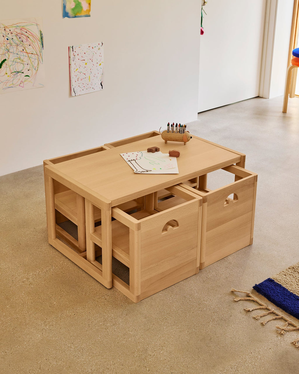 Toddler Table and Reversible Chair Set X493281
