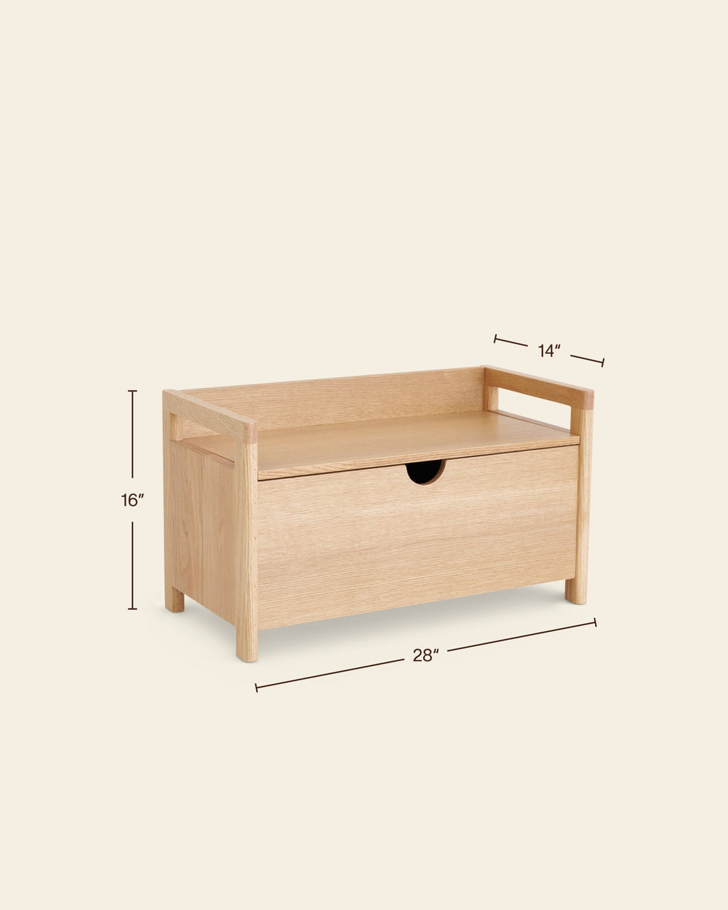 Toy Box - Oak V93661