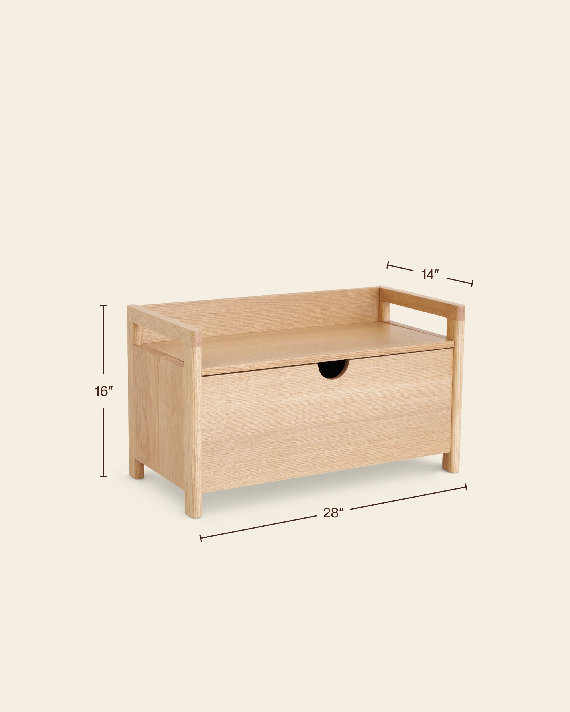 Toy Box - Oak V93661