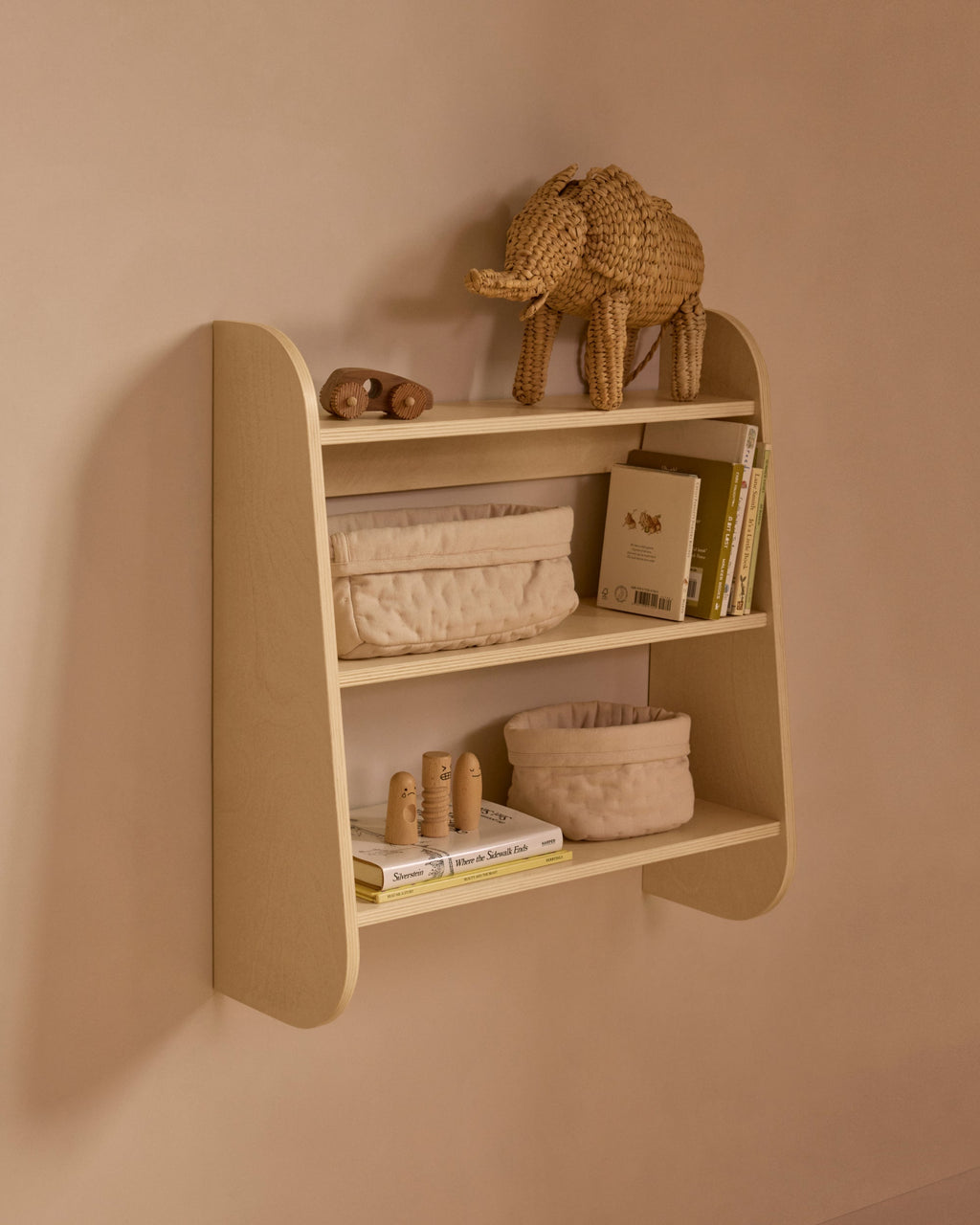 Birch Wall Shelf G203