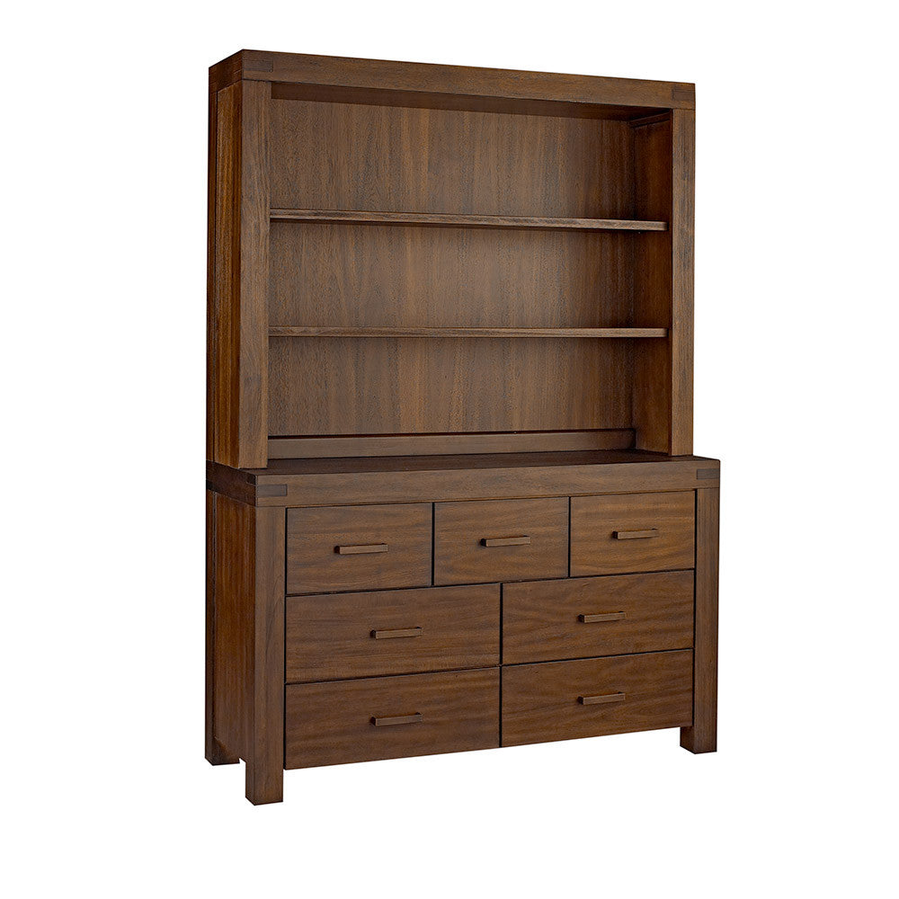 Rustic Farmhouse Brown Baby Hutch M3884