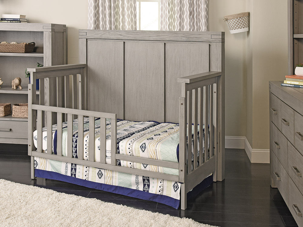 Convertible Crib in Rustic Gray X87234