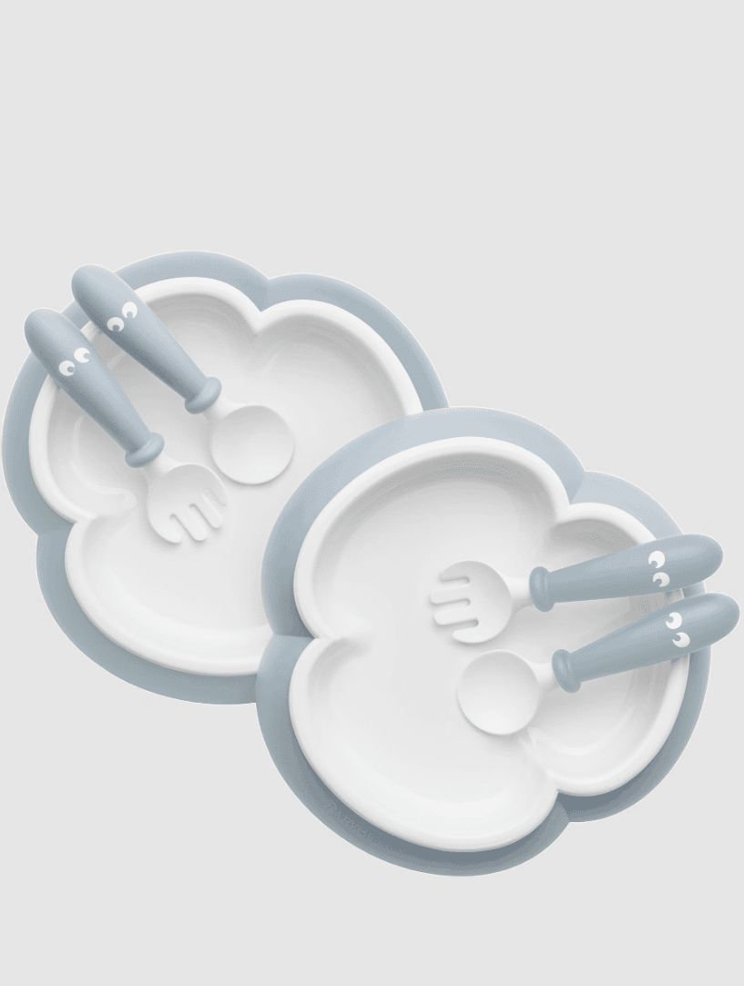 Baby Plate, Spoon and Fork, 2 sets F665064