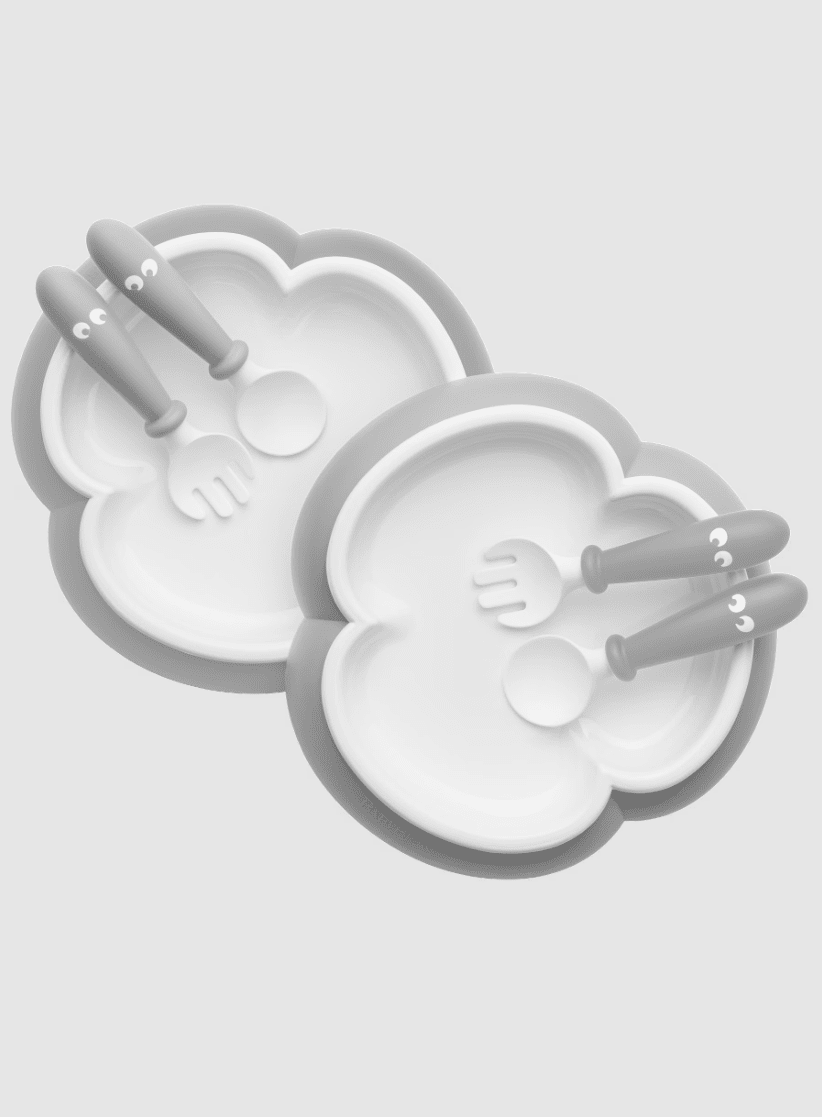 Baby Plate, Spoon and Fork, 2 sets F665064