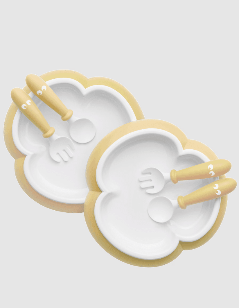 Baby Plate, Spoon and Fork, 2 sets F665064