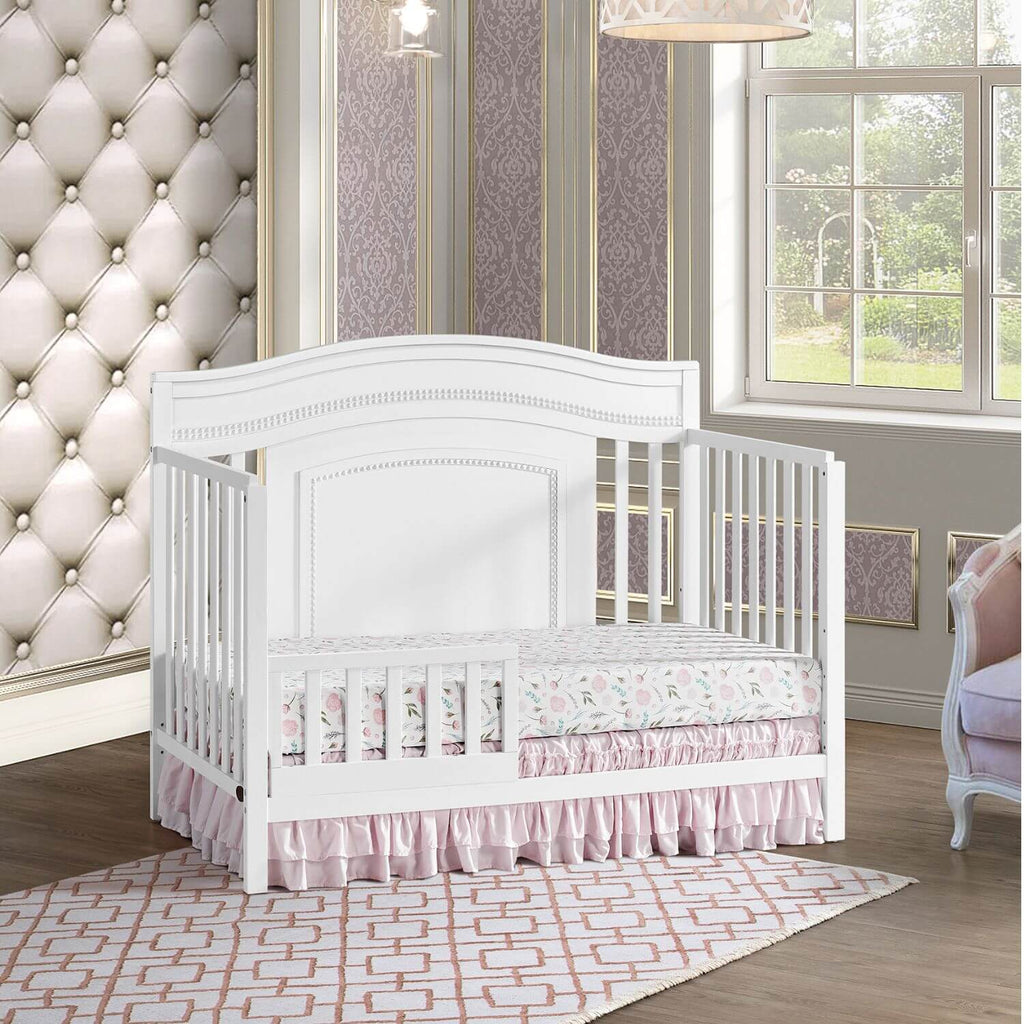 Toddler Bed Guard Rail - White S5101