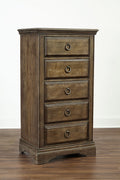 5 Drawer Pier Chest in Almond X605