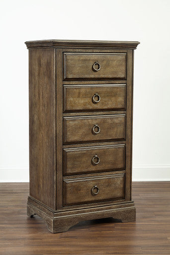 5 Drawer Pier Chest in Almond X605