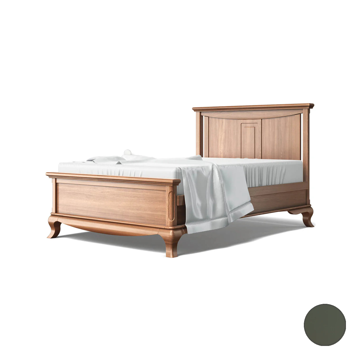Full Bed with Solid Panel L6285