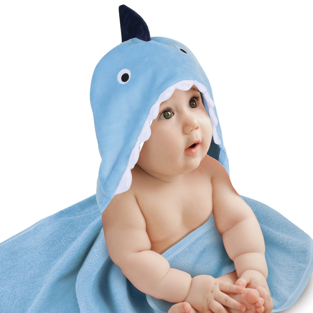Shark Hooded Bath Towel I29332