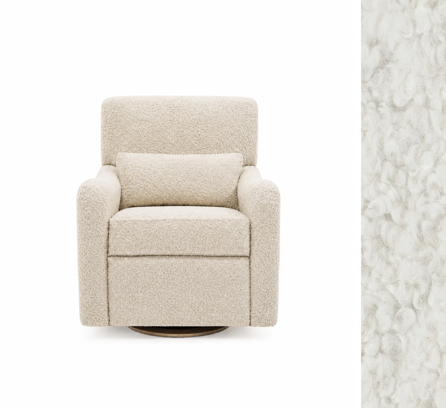 Teddy Power Gliding Swivel Nursery Recliner G737