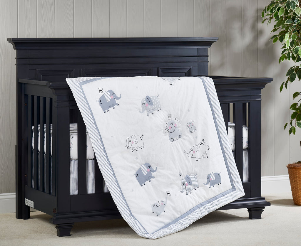 3pc Crib Bedding Set L233