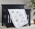 3pc Crib Bedding Set L233