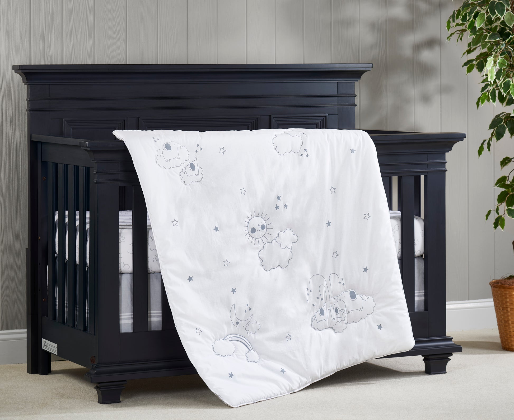 3pc Crib Bedding Set L233