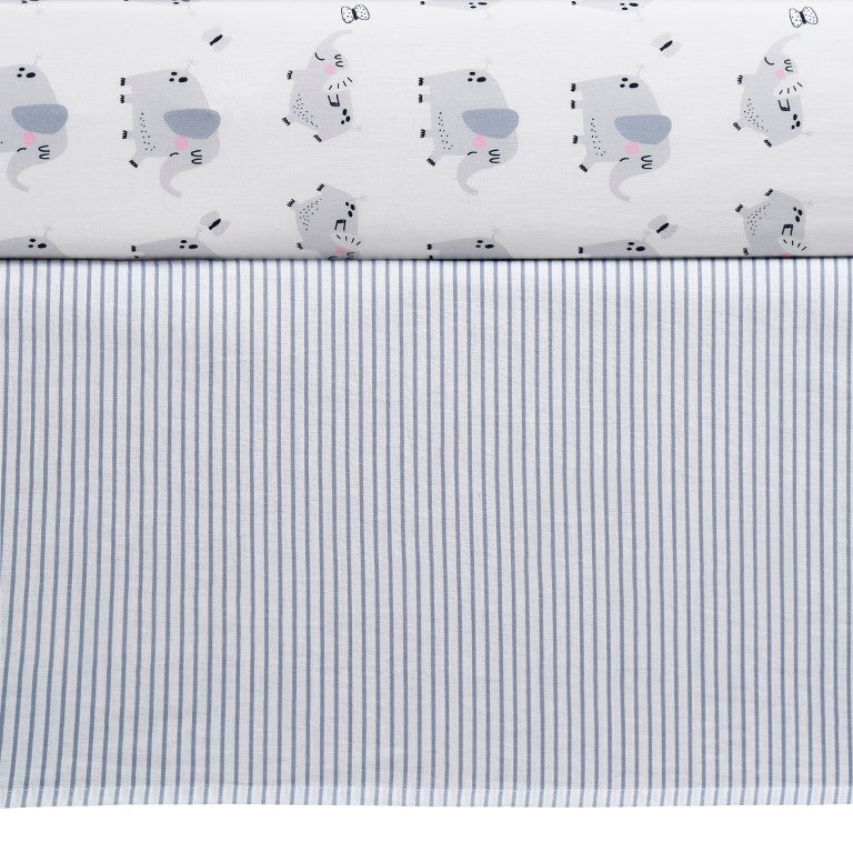3pc Crib Bedding Set L233