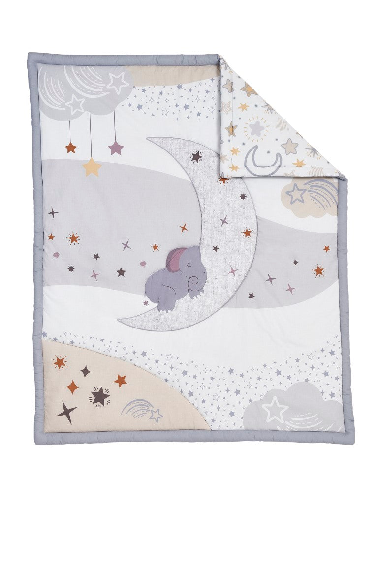 3pc Crib Bedding Set L233