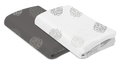 Bassinet Sheet 2-pack (White + Grey) P1642