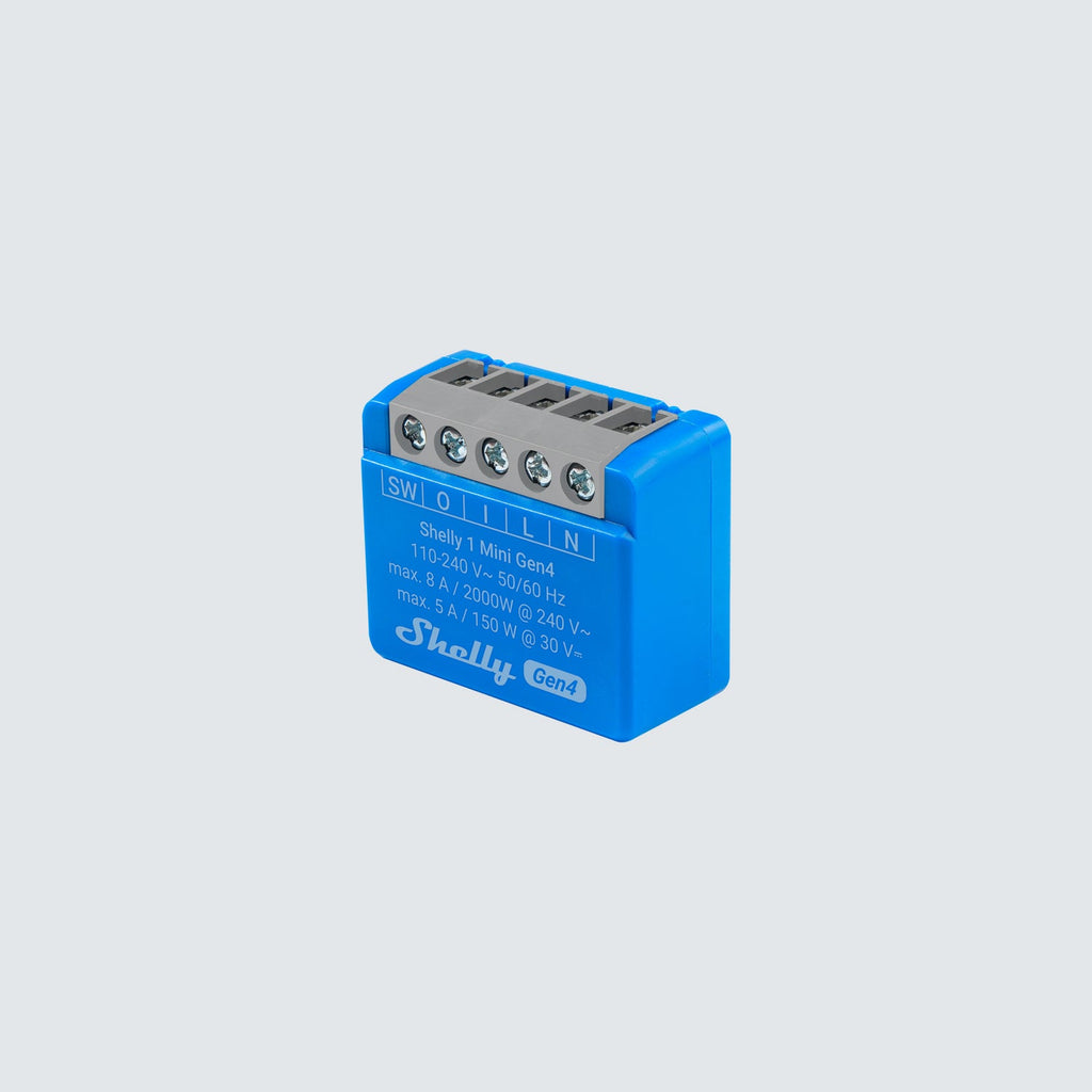 Shelly 1 Mini Gen4 List