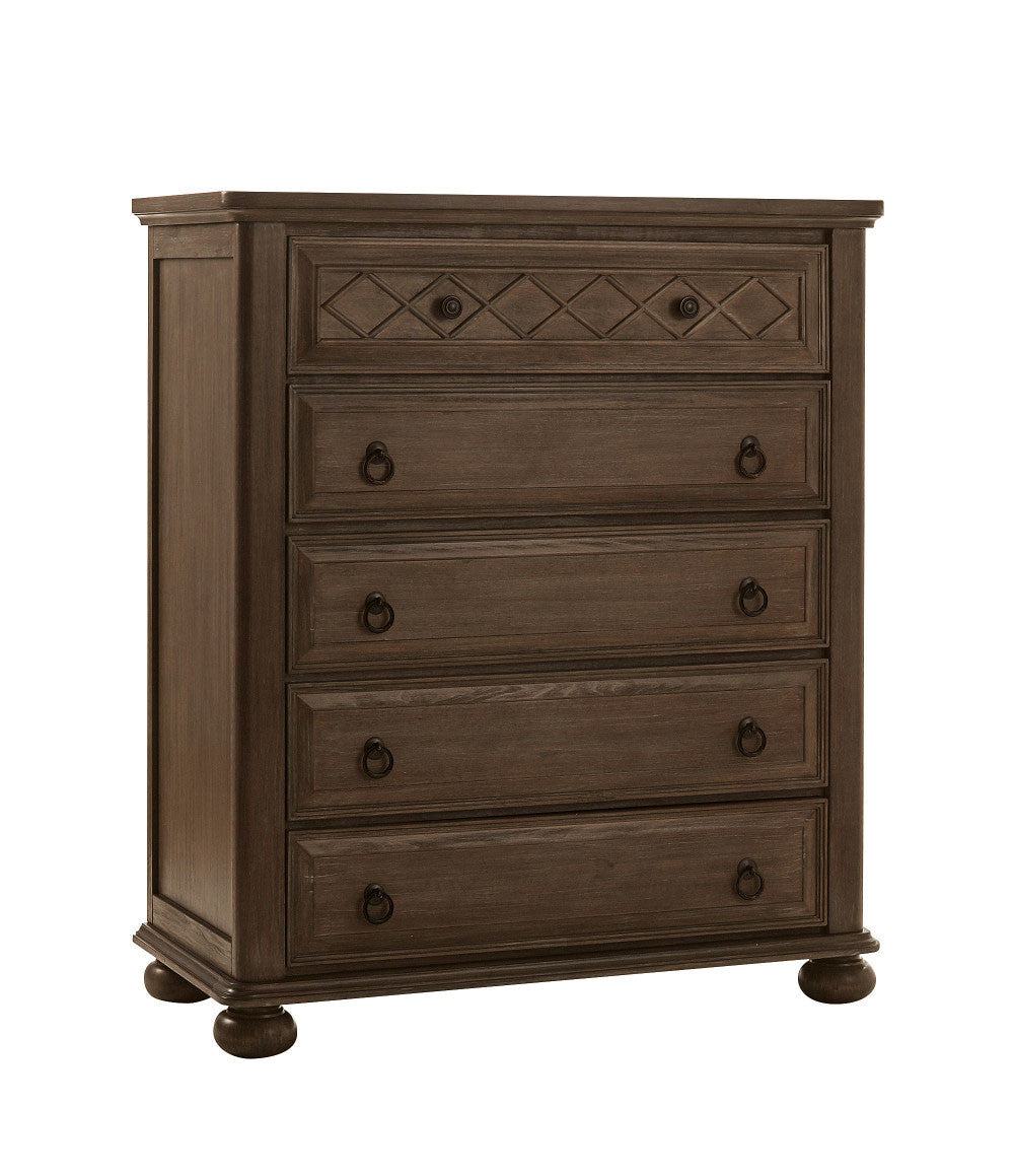 Five Drawer Dresser in Distressed Desert N485