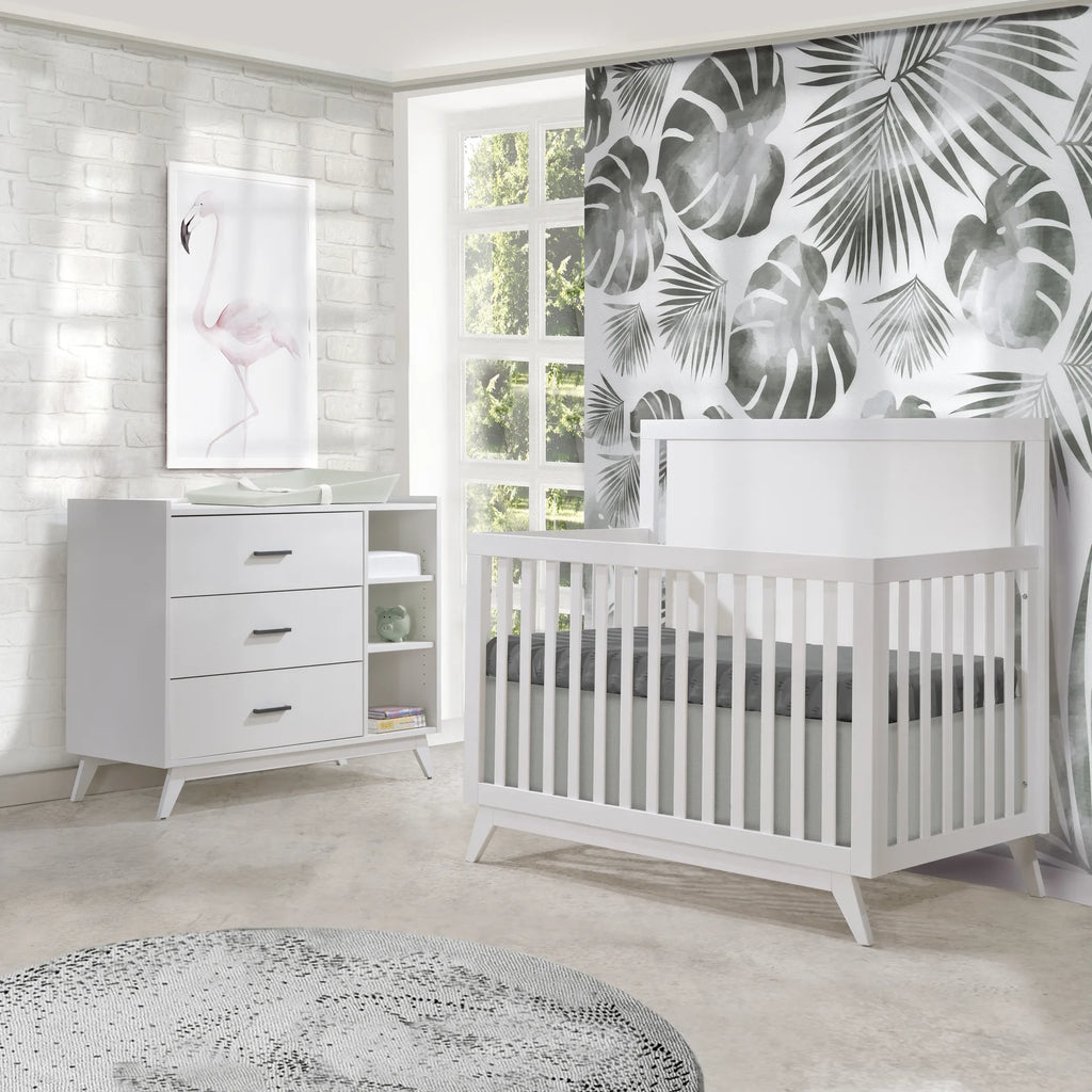 Crib-to-double and Combo Dresser N912