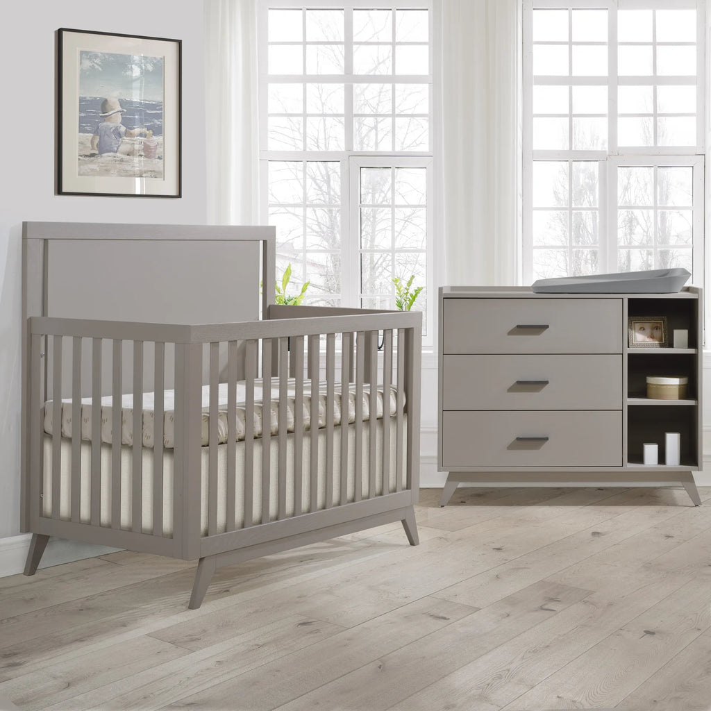 Crib-to-double and Combo Dresser N912