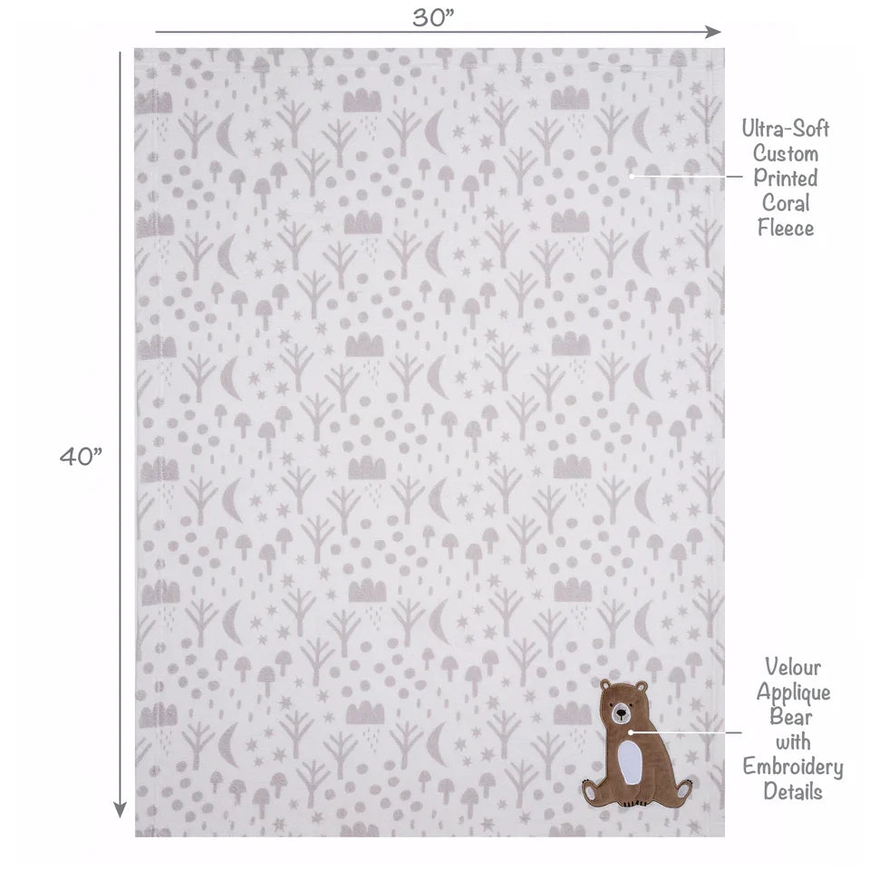 Soft Fleece Baby Blanket D568