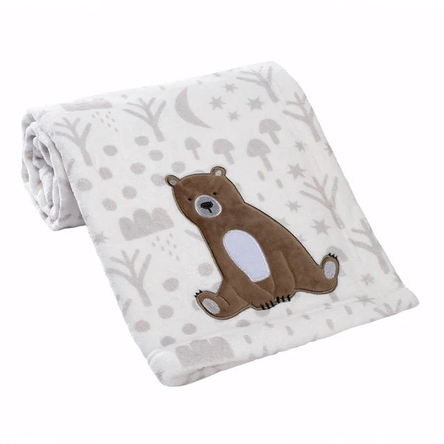 Soft Fleece Baby Blanket D568