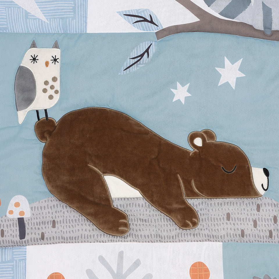 Woodland 3-Pc Baby Nursery Crib Bedding Set Z63507