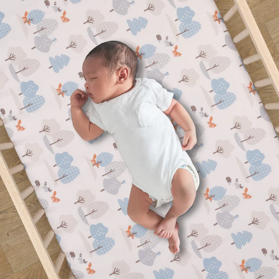 Woodland 3-Pc Baby Nursery Crib Bedding Set Z63507