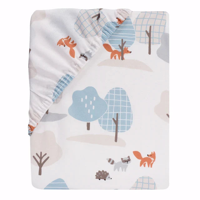 Fitted Crib Sheet for Baby and Toddler J869