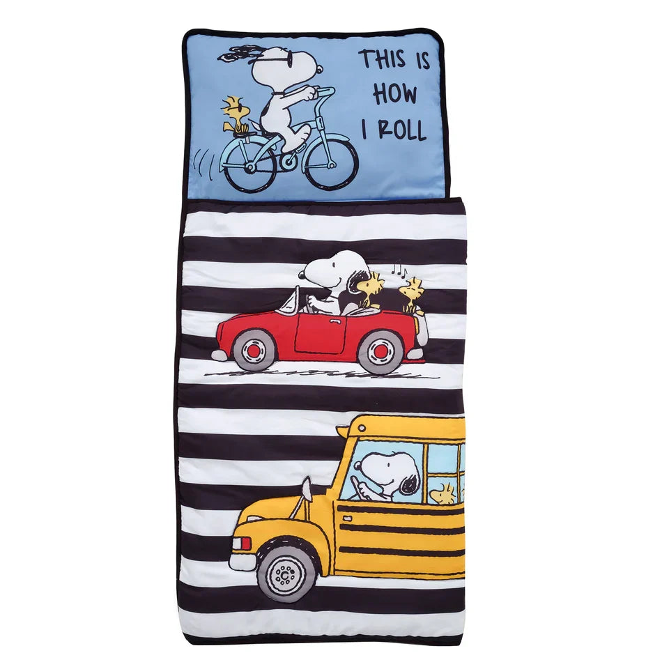 Toddler Nap Mat with Snoopy & Woodstock Design P28071