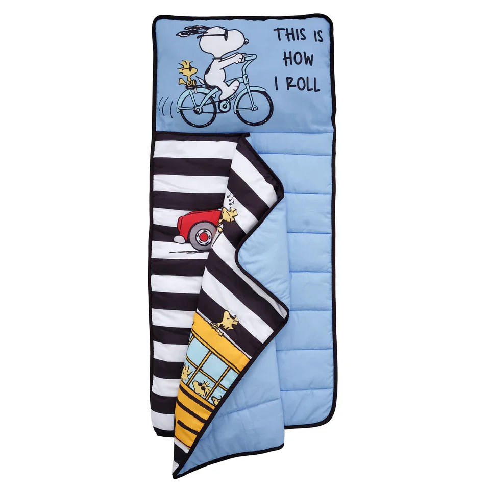 Toddler Nap Mat with Snoopy & Woodstock Design P28071