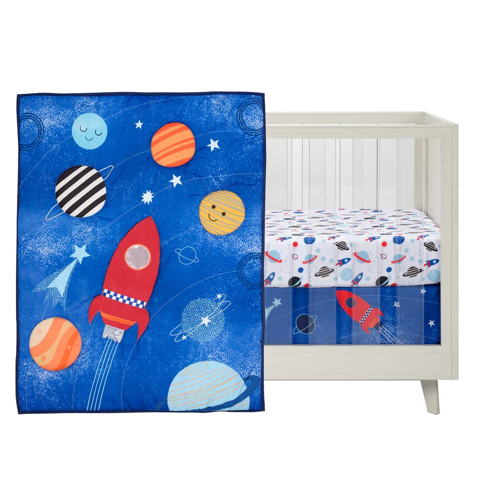 Space Galaxy 3-Piece Bedding Set D93107