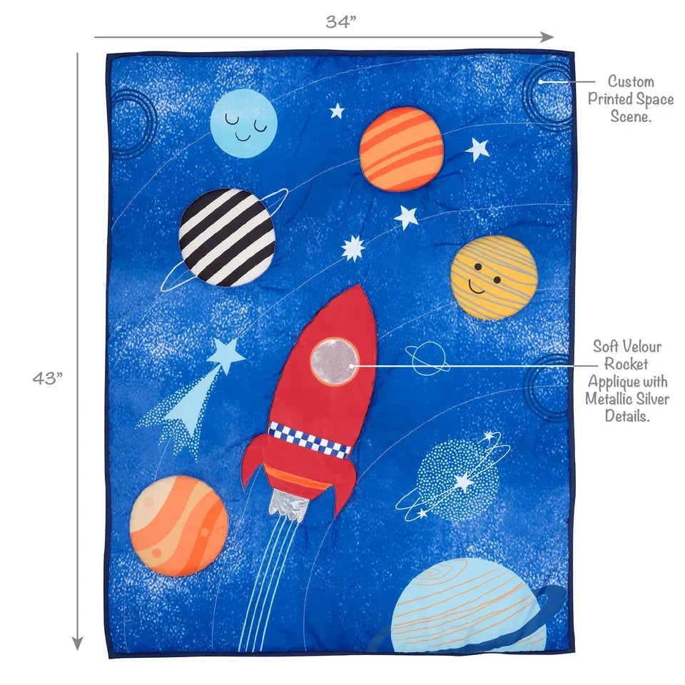 Space Galaxy 3-Piece Bedding Set D93107