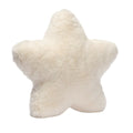 Star Pillow Plush - Ultra Soft Creamy White S3157