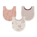 Violet Floral Cotton Baby Bib Set (3 Pack) C577198