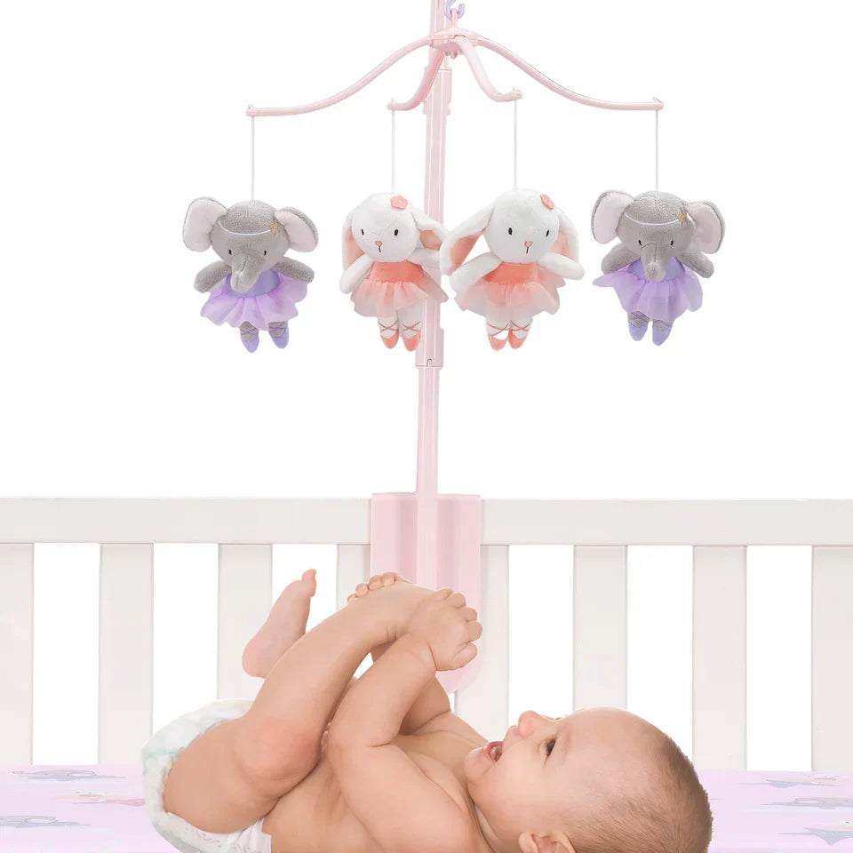Ballet Animals Musical Crib Mobile Soother Toy I5061