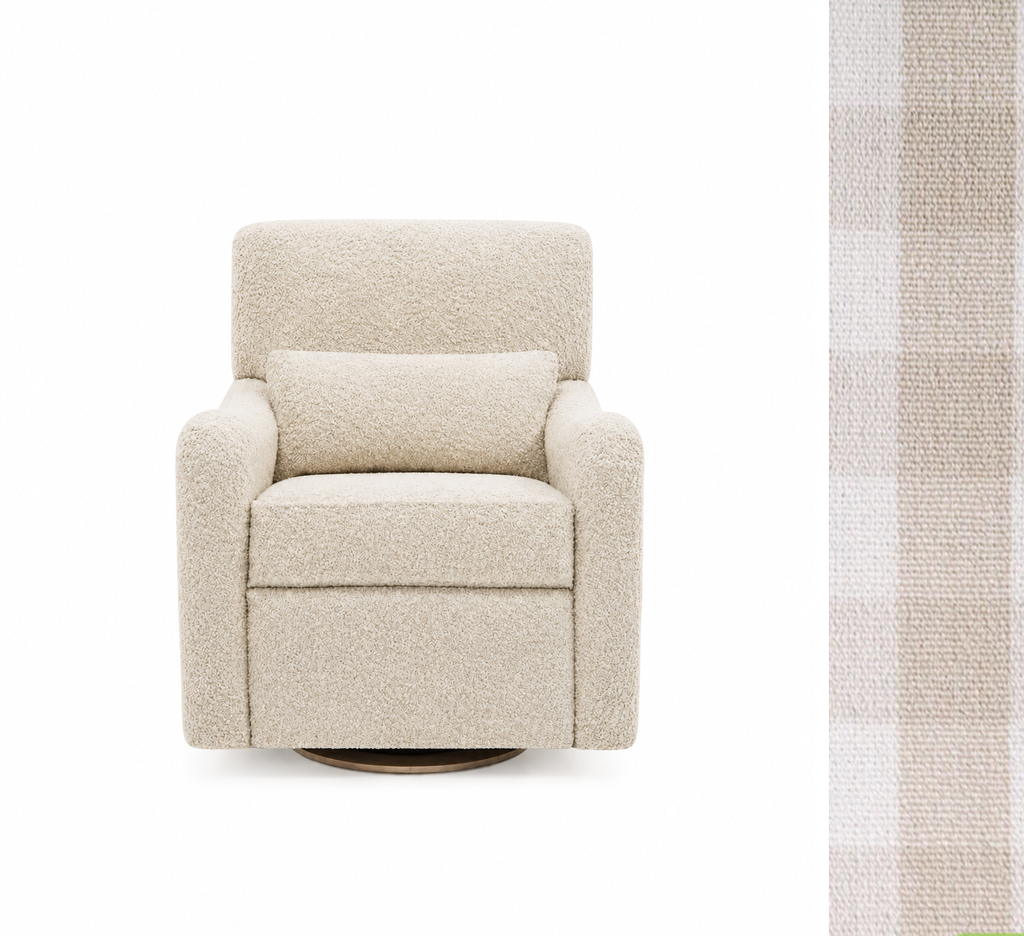 Teddy Power Gliding Swivel Nursery Recliner G737