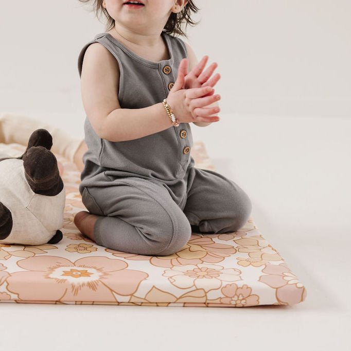 Kids Blooms Vegan Leather Mat F952642
