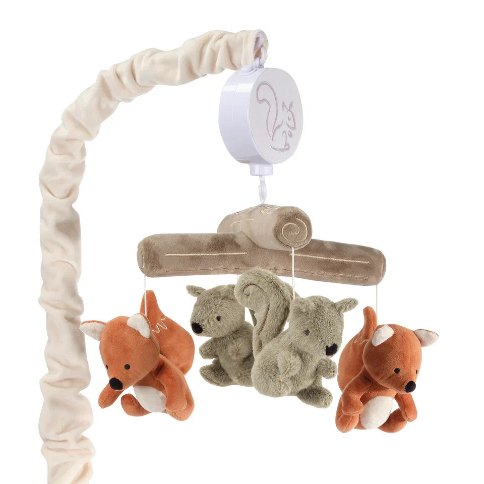 Woodland Musical Baby Crib Mobile Soother Toy A17684