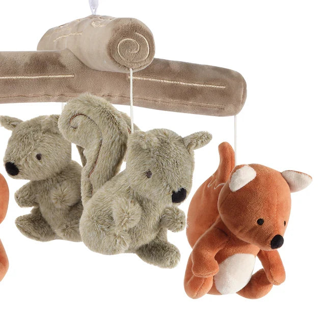 Woodland Musical Baby Crib Mobile Soother Toy A17684