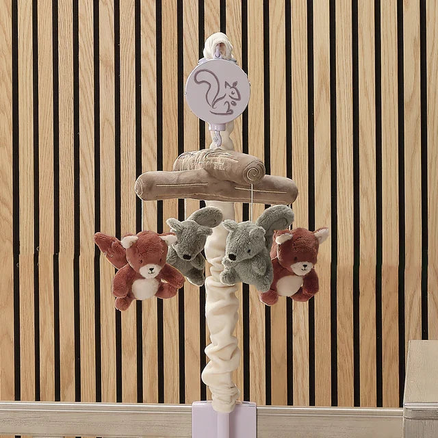 Woodland Musical Baby Crib Mobile Soother Toy A17684