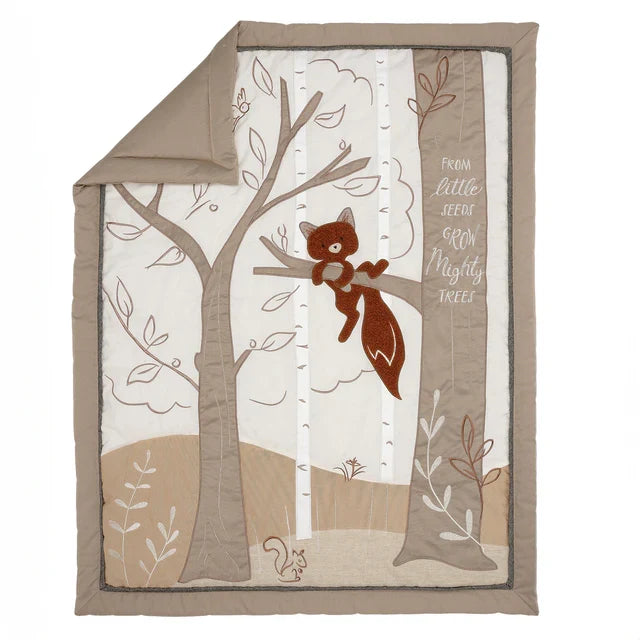 Woodland Tree Nursery 3-Piece Baby Crib Bedding Set D585024